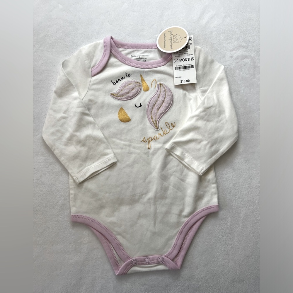 Unicorn Long Sleeve Onesie